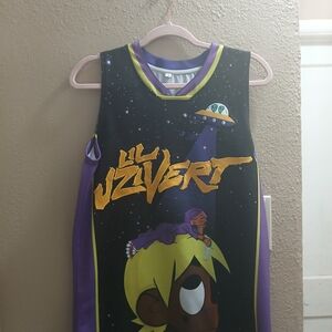 Graphic Men's Jersey - Black and Purple